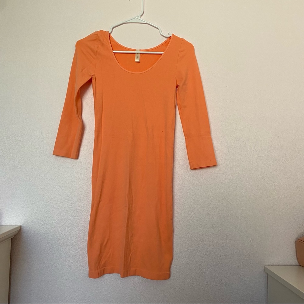 Nikibiki Orange bodycon dress